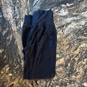 Athleta Black Salutation Jogger